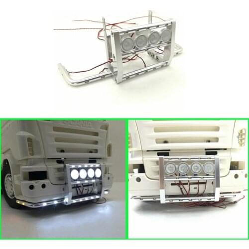 Led Front Bumper Light for 1/14 Tamiya RC Truck Car SCANIA R730 R470 R620 56323 Diy