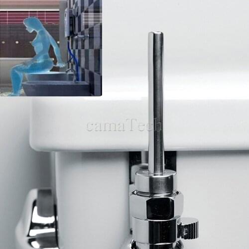 CamaTech Slim Shower Head Stainless Steel Enema Nozzle Shower Vaginal And Anal Cleaner With 1.5M Wash Hose Colonic Douche System