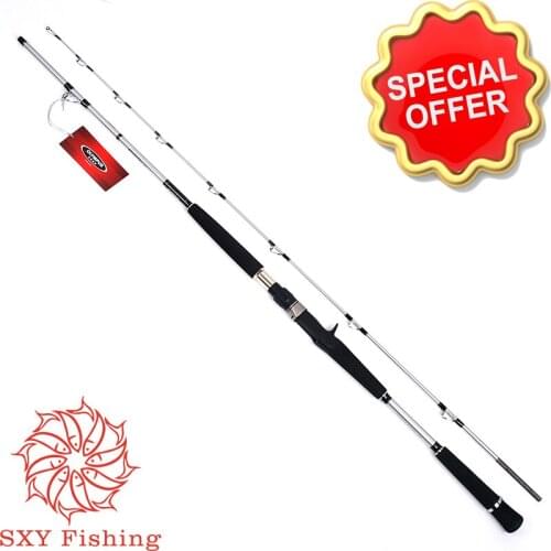 SXY FISHING OSCB270C 180C 2.7Meter 1.8Meter Rod Boat Rod Raft Rod Carbon fibre Rod Fishing force 12kg pikestaff Rod lure rod