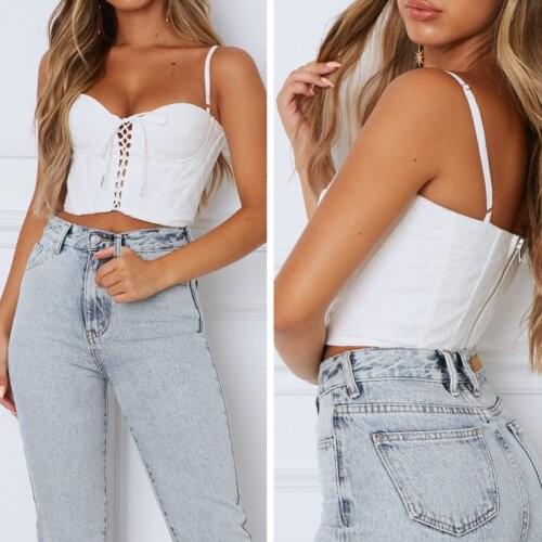 Women Close-fitting Sexy Camisole, White Solid Color Boat Neck Sleeveless Crop Tops New Fashion 2021