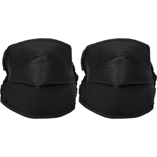 Winter Knee Pads PU Leather Ski Knee Guard Windproof Waterproof Knee Warm Pad Protector Cycling Non Slip Knee Pads Brace