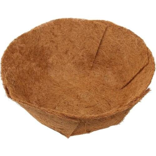 61cm Coco Liners Coco Fiber Replacement Liners Pads For Planter Basket Coconut Palm Flower Pot Mat Coco Liner Pad Basket Liner