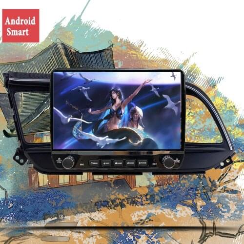 6+128 Android 10.0 car multimedia player for Hyundai Elantra 2018 2019 2020 car radio stereo navi dvd player gps BT head unit