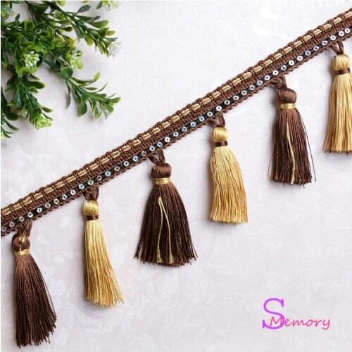 Europe Curtain Tassel Lace beads hanging spike Hanging Ball Tie Back Straps Holders Accessories Home Decoration