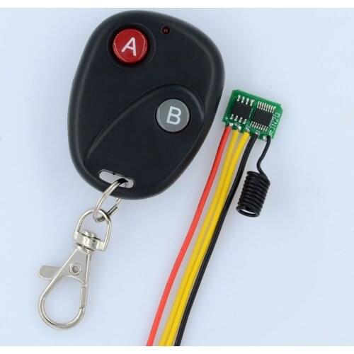 3V-5V 2CH Micro Contactless RF Remote Switch Low Standby Current Wireless Switch Mini Battery Power Supply Remote Switch