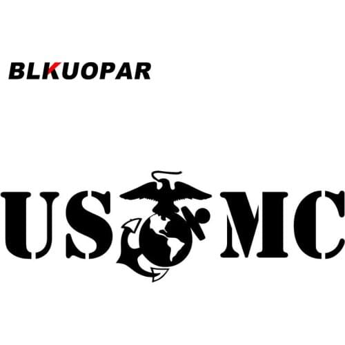 BLKUOPAR for USMC EGA Emblem Marine Corps Decal Sticker Window Car Stickers Vinyl Scratch-Proof Decals Windshield Decor Car Good
