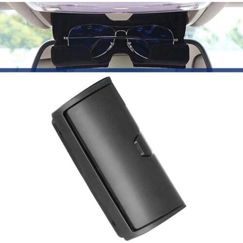 Car Glasses Case Roof Sunglasses Frame Cover Storage Box For-Bmw 35 28I X5 X6 E70 E71 E72 F15 F16 Series 2013-2017