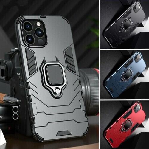 Case For iPhone 12 Mini 11 12 Pro Max 6 7 8 Plus Cover Magnetic Car Phone Holder Ring Case For iPhone X XR XS MAX 5 5S SE 2 2020