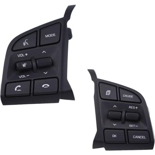 Cruise control multi-function steering wheel audio adjustment button For HYUNDAI Tucson 2015-2019 96710-D3600 96720-D3200
