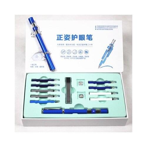 Creative Eye-protection 3 In 1 Multifunction Pen Smart Ballpoint Pen Mechanical Pencil For School
