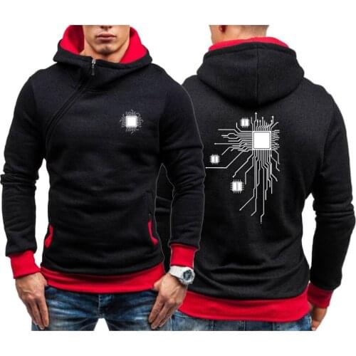 Computer CPU Core Heart Brand New Mens Hoodies Sweatshirts Leisure GEEK Nerd Freak Hacker PC Gamer Fashion Comfortable Jacket