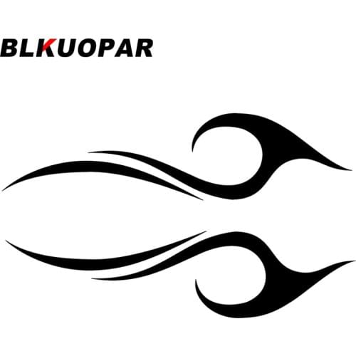 BLKUOPAR for Tribal Flame Car Stickers Sunscreen Personality Decals Occlusion Scratch Creative Windshield Helmet Decor Car Goods