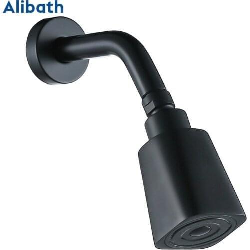 Wall Mounted Shower Head Sprinkler Extension Arm Shower Arm Shower Holder Fixed Fitting Mount Base Bathroom Accessory