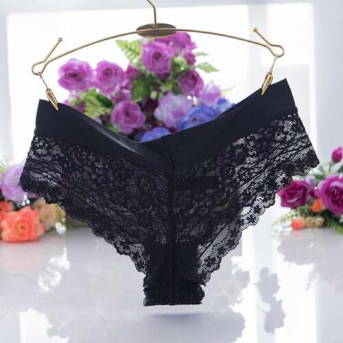 Womens Underpants Lingerie Underwear Women Sexy Knickers Briefs Shorts Pant Lace Briefs Girl Breathable Panties Hot Sale