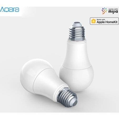 Original Aqara 9W E27 2700K-6500K 806lum Smart White Color LED Bulb Light Lamp Work with Home Kits and MI Home APP