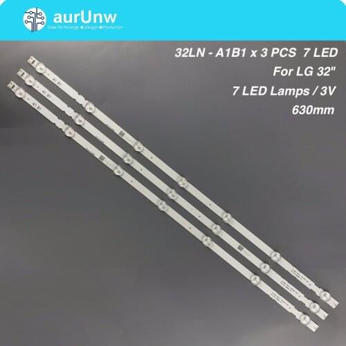 Full LED Lamps Backlight Array LG 32" 32LN540U-ZA 32LN5700 LC320DUE LC320DXE SF A1B1 Bars 32LN/32LA Replacement LED Strip