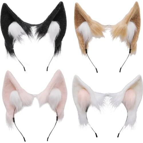 Lovely Animal Ears Headband Cute Lolita Headwear Hair Accessorie for Girl Boy