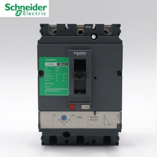 Schneider electric Molded-Case Circuit Breakers Switch MCCB CVS250N 3P TMD200A 250A 50KA rms