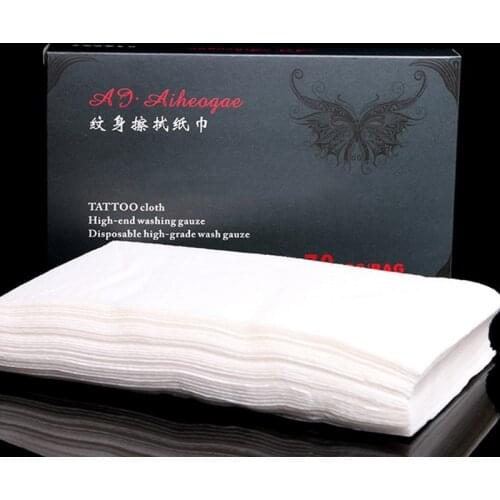 Tattoo Special Wipe Tissue Absorbent Cotton Tattoo Machine Auxiliary Supplies Cleansing Paper