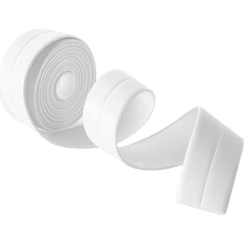 Wall Caulk Tub Surround Sealer Trim Waterproof Mold Proof Self Adhesive Tape Kitchen Bathroom Toilet Sealant Household