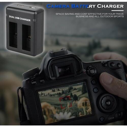 Battery Pack Charger Micro USB Type-C Dual Portable Quick Release Lightweight for GoPro Hero 9 Cell Power Station