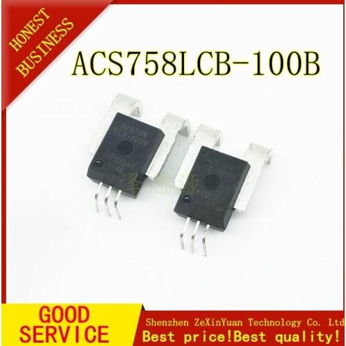 2pcs/lot ACS758LCB-100B ACS758LCB-100B-PFF-T ACS758 ACS758LCB in stock