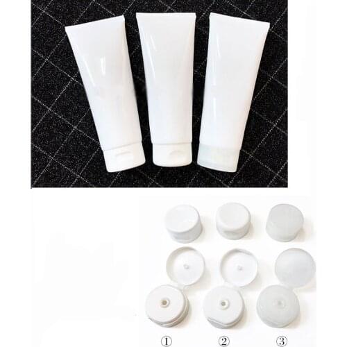 300pcs/lot 200g 200ml Empty Plastic Squeeze Bottle Soft Tube Cosmetic Containers For Cream Lotion Empty Cosmetic Soft Tube