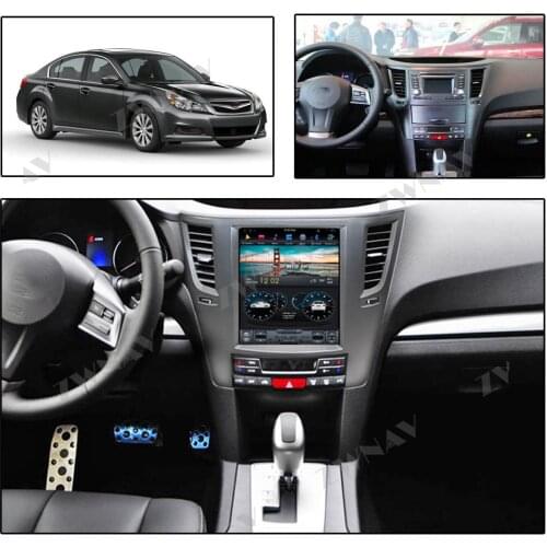 For Subaru Legacy Outback 2009 - 2014 Car multimedia player Stereo Tesla Screen Android PX6 Radio Audio No dvd GPS Head unit BT