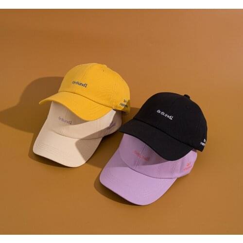 Cotton Baseball Cap for Men and Women Dad Hats BOY Embroidery Summer Boys Girls Sun Hat Casual Outdoor Sports Caps lovely cap