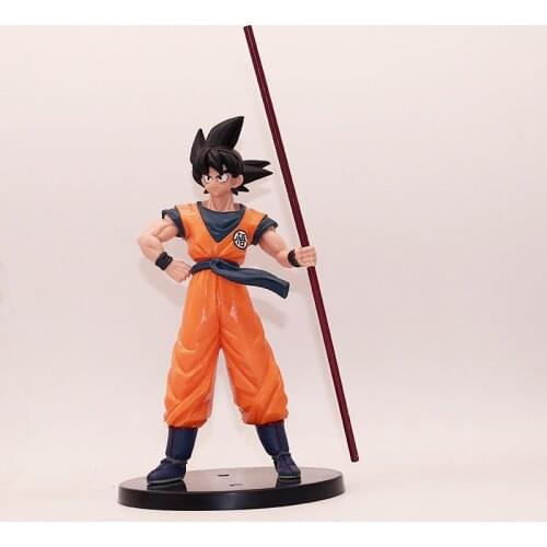 23CM Dragon Ball Z Son Goku Anime Action Figure Movie Dragon Ball Super The 20th Film Figure Model Toys Figurine