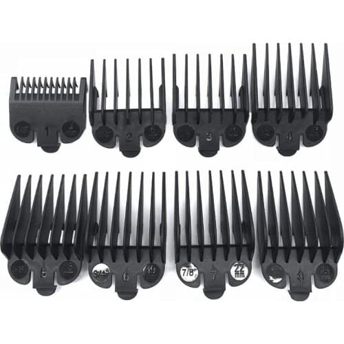 8/10Pcs Electric Clippers Caliper Limit Comb Oil Head Clipper Combs Tool 50JF