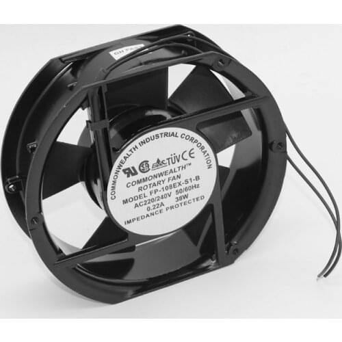 New Round 175*150*50mm Aluminum Fan Ball Bearing Airflow Fan AC220V Cooling Equipment work with Humidity controller XF1552ABH