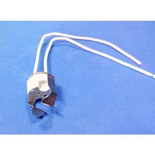 MR16 base with clip with wire g5.3 lamp holder with clip wire MR16 base g5.3 mr11 lamp base clip spring sheet mr16 lamp holder