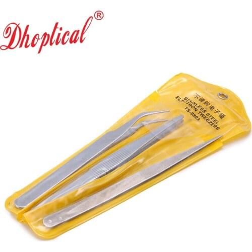 Glasses tweezers set ,3pcs/set eyeglasses fix tool