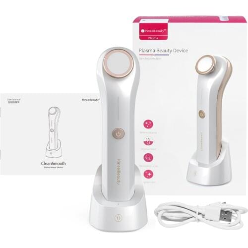 Blue Light Plasma Ultrasound Facial Clean Machine Face Acne Cleansing Treatment Pen Pimple Scar Removal Machine Beauty Device