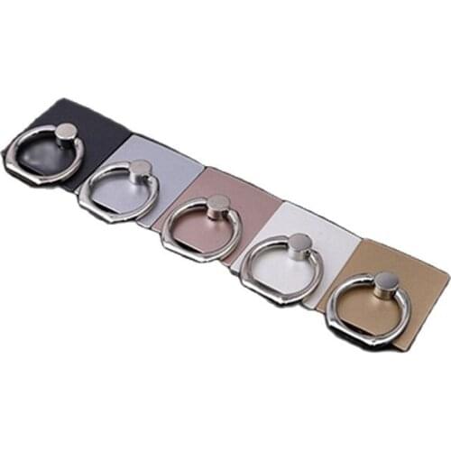 Ramdon Color 1PC Mobile Phone Ring Holder Telephone Accessories Phone Finger Stand Holder Socket For Phone Mobile Phones Iphone