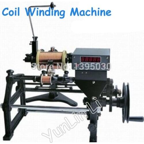 Manual Hand Electronic Coil Winding Machine 220V Applicable Wire Diameter 0.06-0.50mm FZ-160
