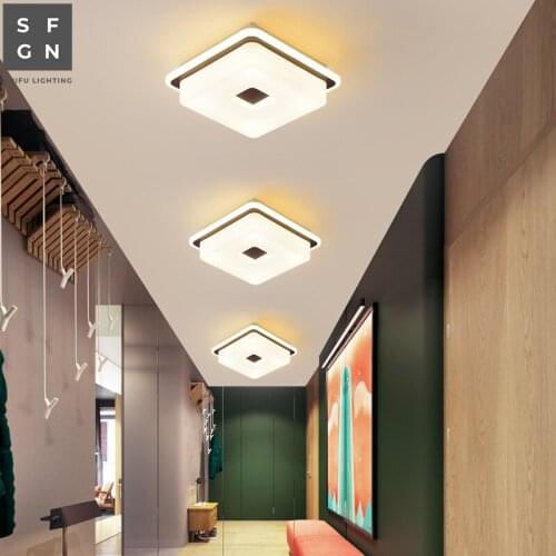 Modern led ceiling light lamp home ceiling lighting indoor for aisle balcony bedroom study dining room