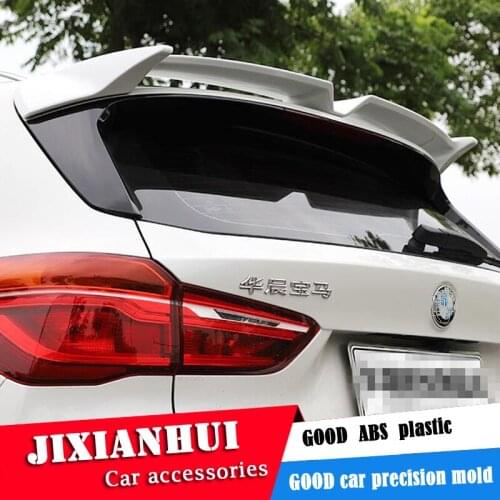 For BMW X1 F48 Spoiler 2017-2019 BMW 1 series ACK ABS Material Car Rear Wing Primer Color Rear Spoiler For BMW X1 Spoiler