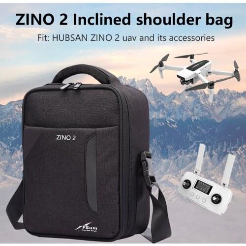 The Hubsan Zino 2 uav storage bag lightweight portable crossbody bag accessories storage protection one-shoulder bag