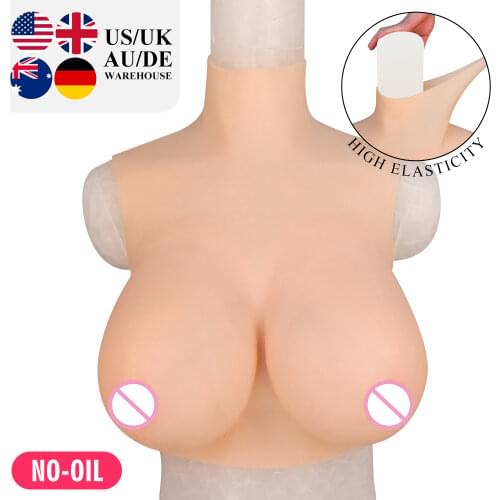 Crossdresser Realistic Silicone Breast Forms Fake Boobs Enhancer Tits Shemale Transgender Sissy Drag Queen Cosplay Crossdressing