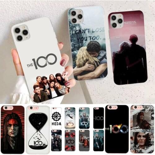 YNDFCNB Hot The Hundred The 100 Phone Case for iPhone 11 12 pro XS MAX 8 7 6 6S Plus X 5S SE 2020 XR case