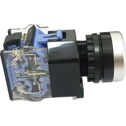 1pc 22m momentary Switch Power Start Stop ON OFF Push Button for Car Computer Door Industrial equipment (self-locking switch)