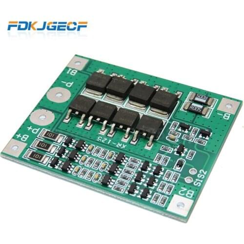 3S 40A BMS 11.1V 12.6V 18650 lithium battery protection Board with balanced Version for drill 40A current