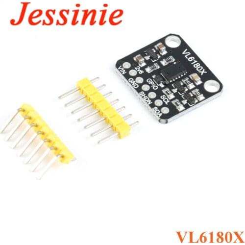 5pcs VL6180 VL6180X Range Finder Optical Ranging Sensor Module for Arduino I2C Interface 3.3V 5V IR Emitter Ambient Light TOF