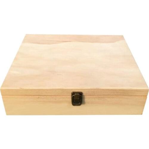 68-Grid Wooden Essential Oil Box Wooden Essential Oil Storage Box Solid Wood Gift Box Multi-Square Essential Oil Box