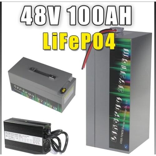 48V 100AH LiFePO4 Battery 48V 5000W 10000W Electric cars Electir bike scooter LiFePO4 Battery Pack