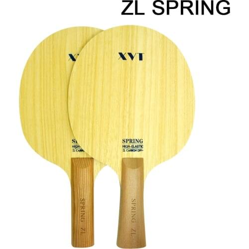 XVT ZL Spring ZL Carbon Fiber Table Tennis Blade/ ping pong Blade/ table tennis bat Send Cover case