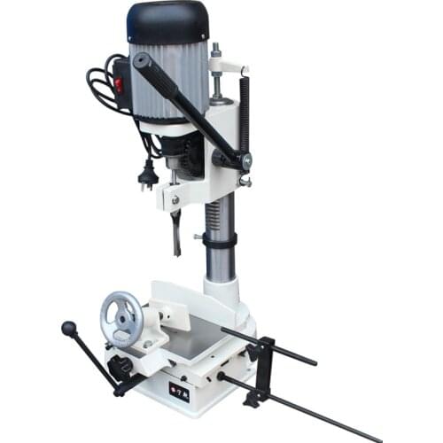 750W Solid Square Wood Hole Opener Machine Electric Woodworking Tenon Machine Hole Drilling Mortise Machine