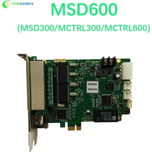 MSD600 full color led screen controller Synchronous sending card support /Nova sending card MSD300 MCTRL300 MCTRL600 660